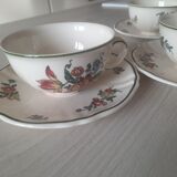 Set of 5 old cups Villeroy & Boch