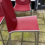 4 chaises de salle à manger italiennes post-modernes Bross