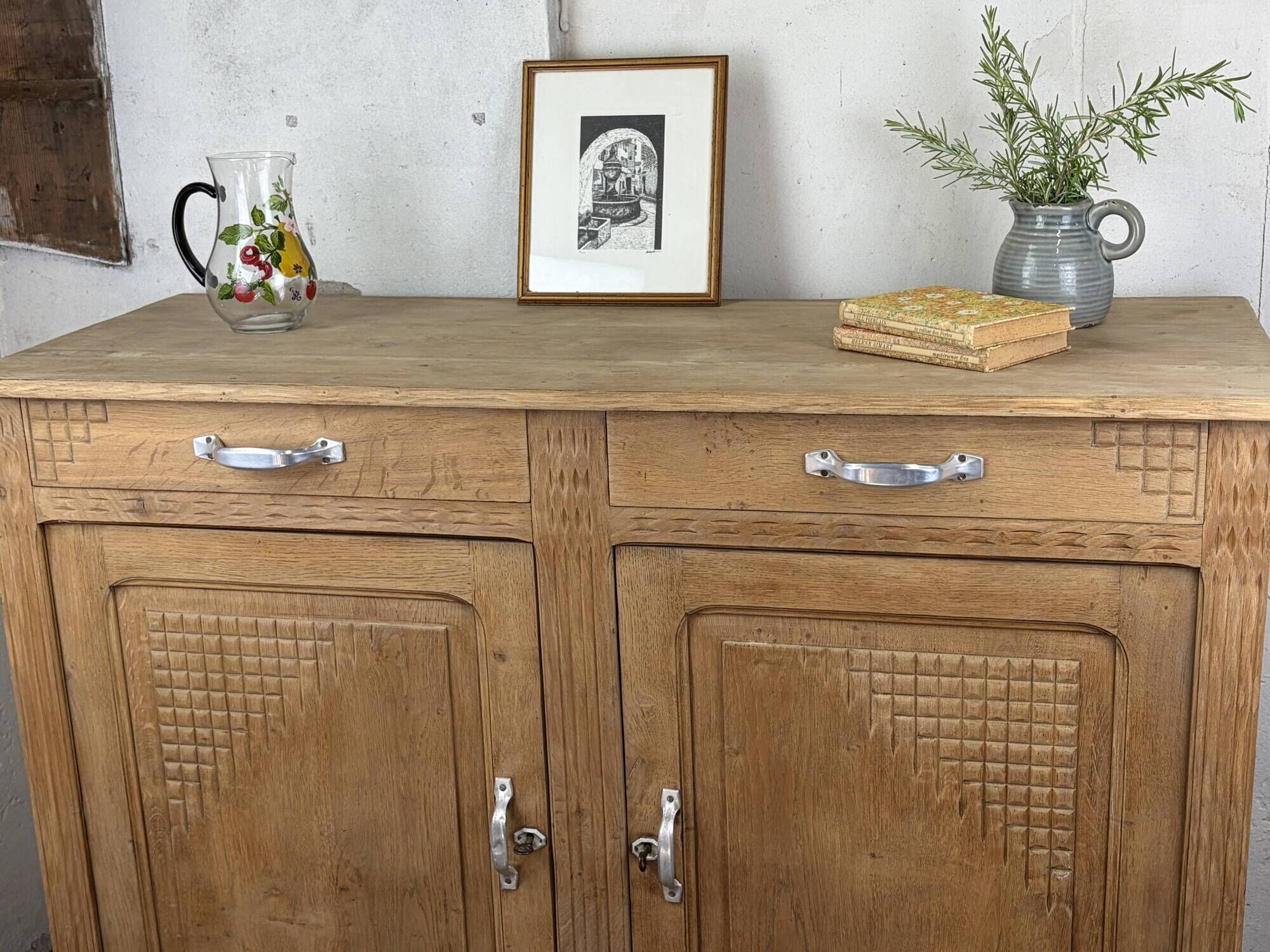 Art Deco oak buffet – 1930s