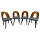 Chaises de salle à manger de style milieu du siècle par Antonín Šuman pour Tatra nábytok Pravenec