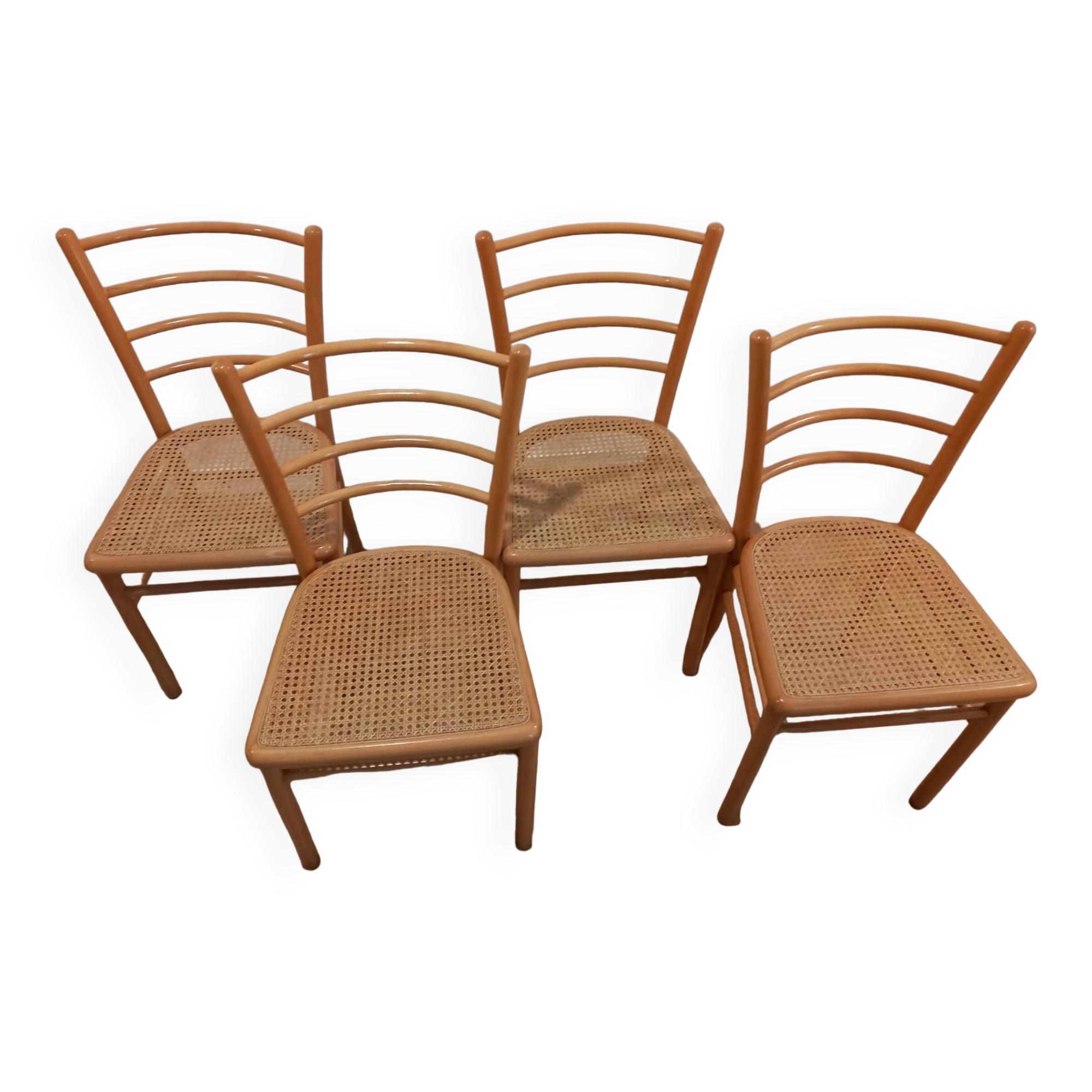 Danish 4 chairs 80s Denmark