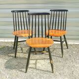 3 fanett chairs by IImari Tapiovaara