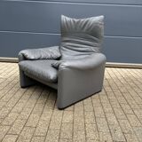 Cassina Maralunga 1zit original Anthracite and gray Topstaat!
