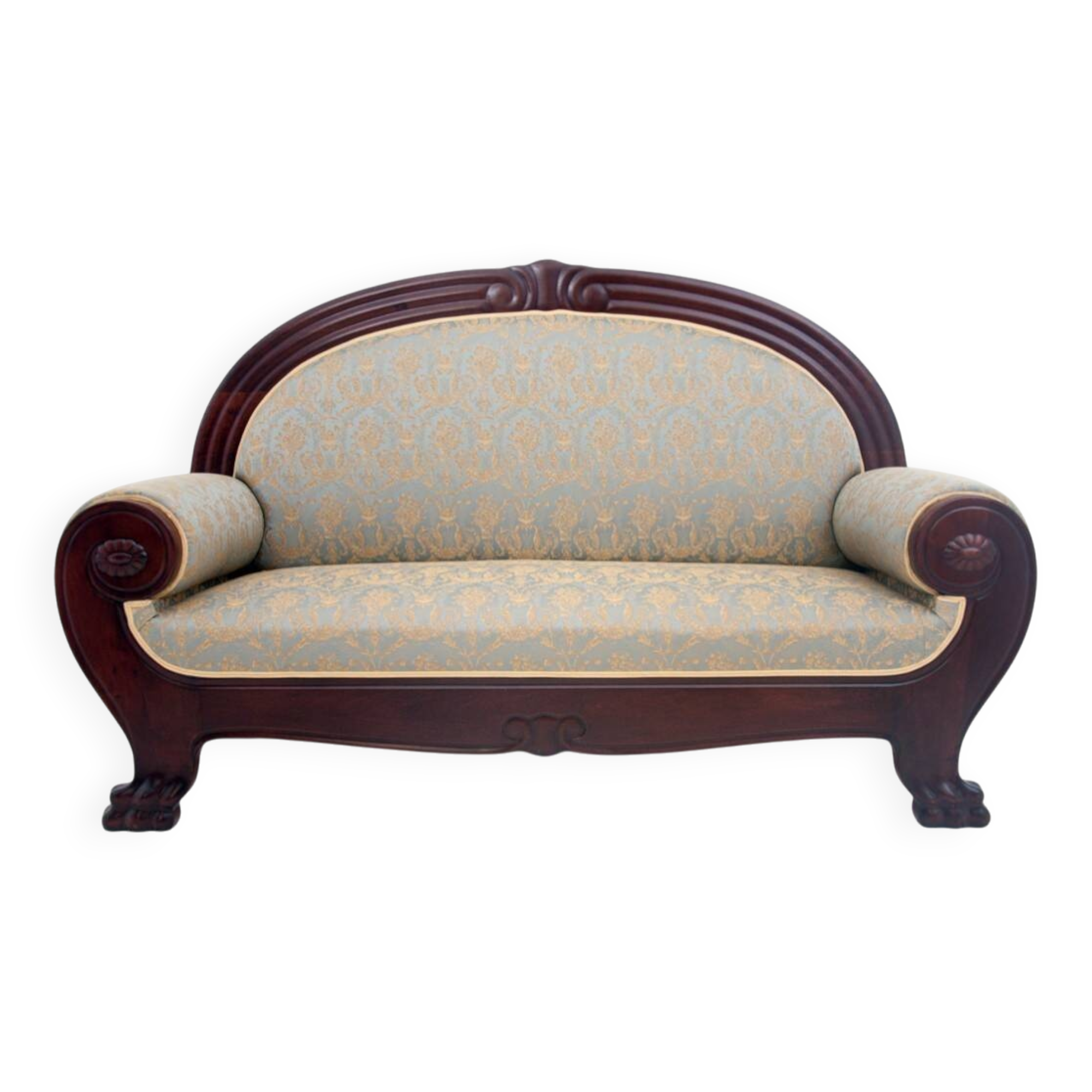 Antique sofa, Northern Europe, the 19th centuries.