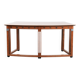 Art Deco design desk with a beautiful finish and elegant shapes