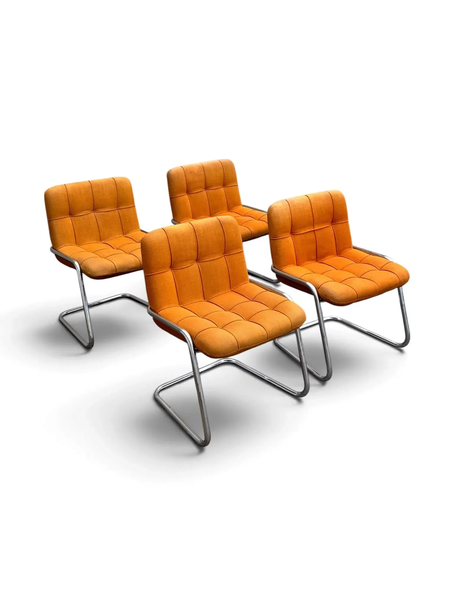 Yves Christin, 4 chaises modèle Storm, années 1970