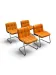 Yves Christin, 4 chairs model Storm, 1970s