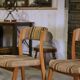 Ensemble de 6 chaises ‘Traîneau’ vintage 1960’s