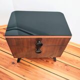 Czechoslovakian Nightstands by J. Halabala for UP Závody, 1950s, Set of 3