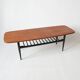 Table basse en teck scandinave 1970