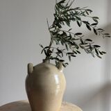 Ancient jar in glazed stoneware