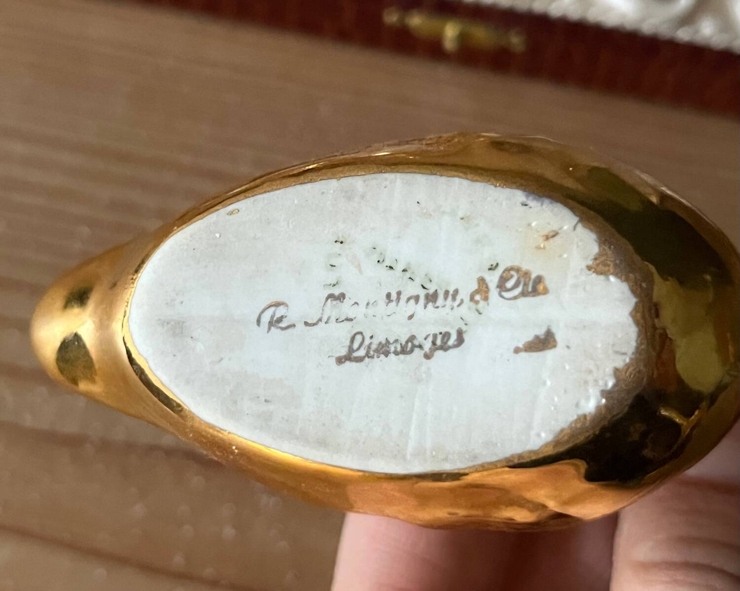 Limoges salt and pepper shaker