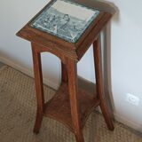 Solid wood console