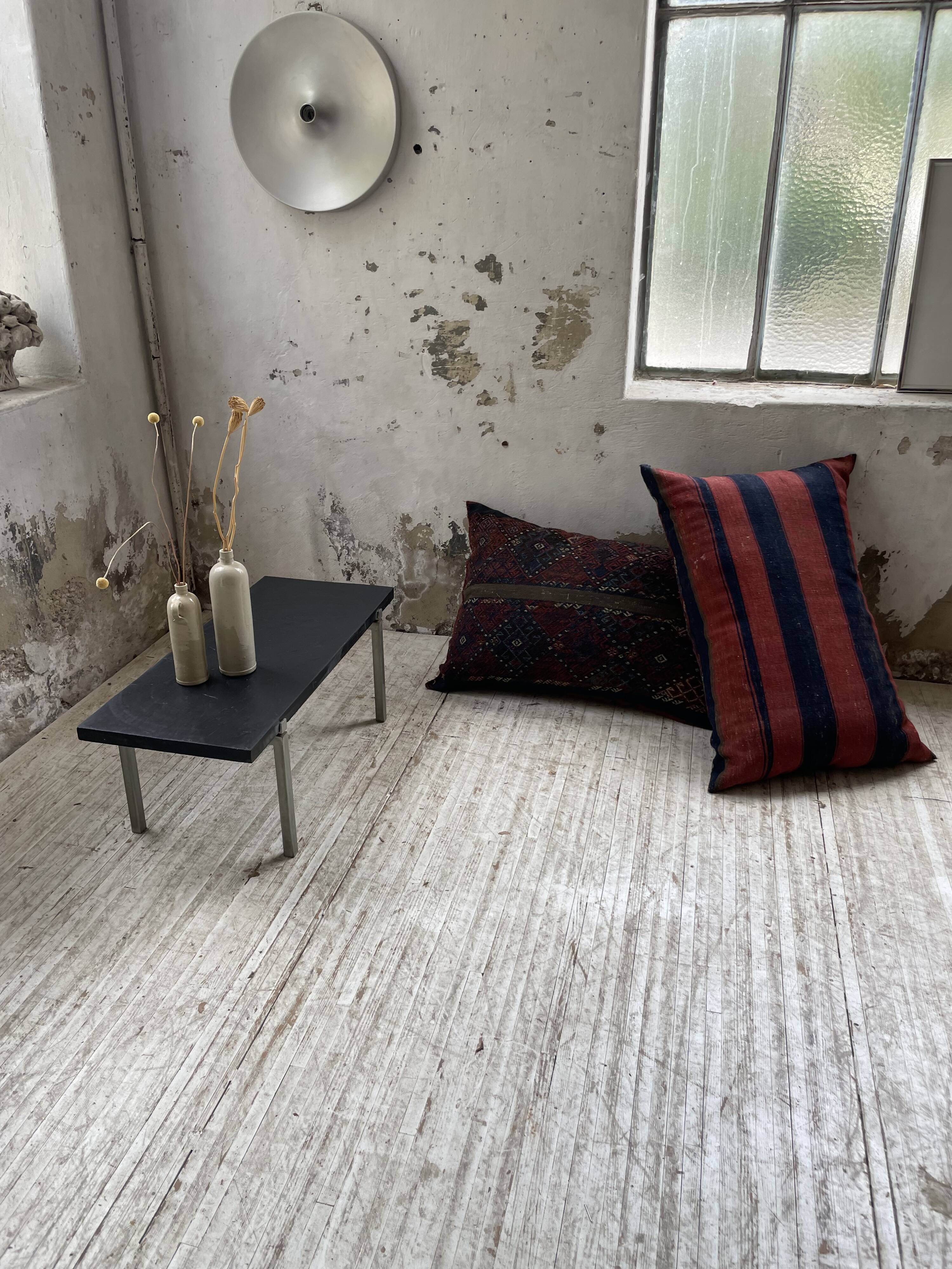 1950s slate coffee table