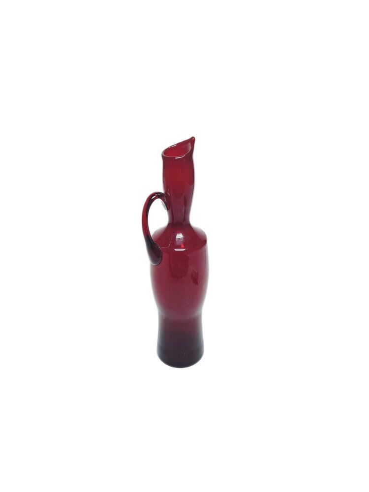 Postmodern jug by Zbigniew Horbowy for Sudety Glassworks, Poland, 1970s