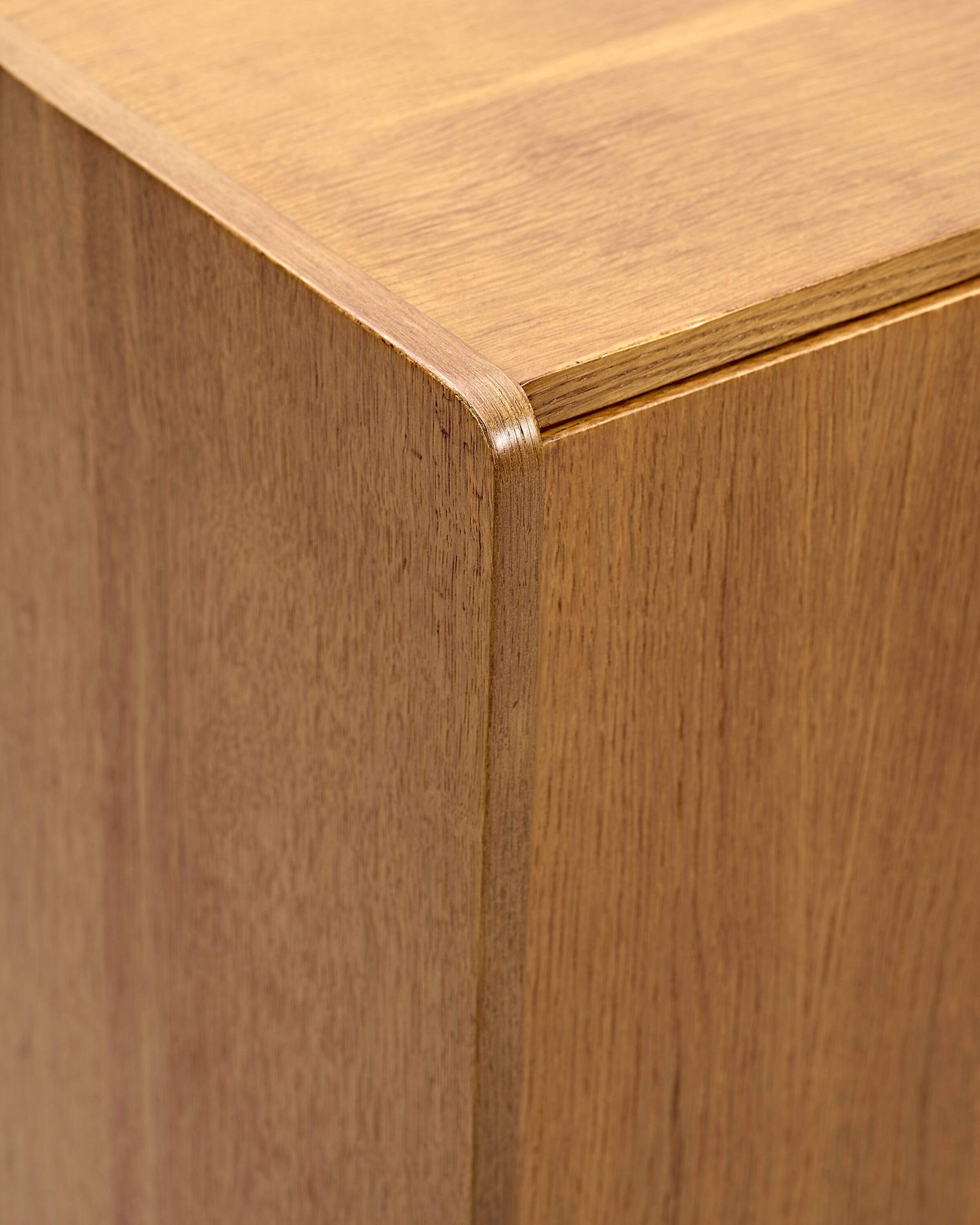Model U-460 Sideboard in Oak by Jiří Jiroutek for Interier Praha, 1965