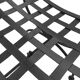 Pair of curule stools - Wrought iron - Vintage 20th century Excellent condition