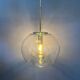 Vintage glass pendant lamp Doria Leuchten