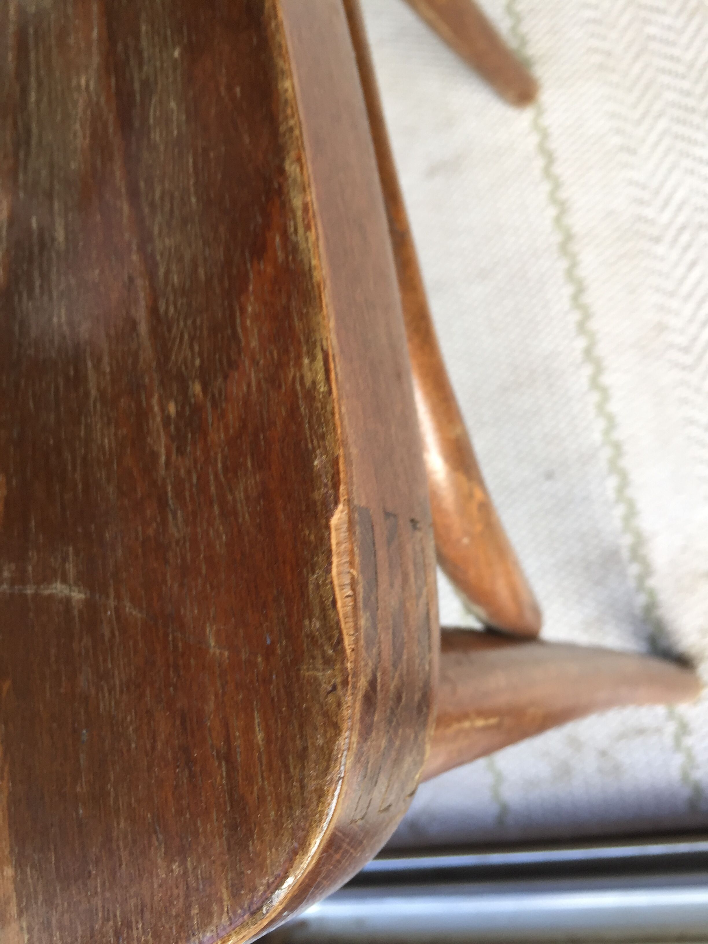 Trio of vintage bistro chairs 60