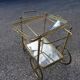 Rolling serving table in neo-classical Louis XVI style.
