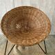 Fauteuil corbeille vintage
