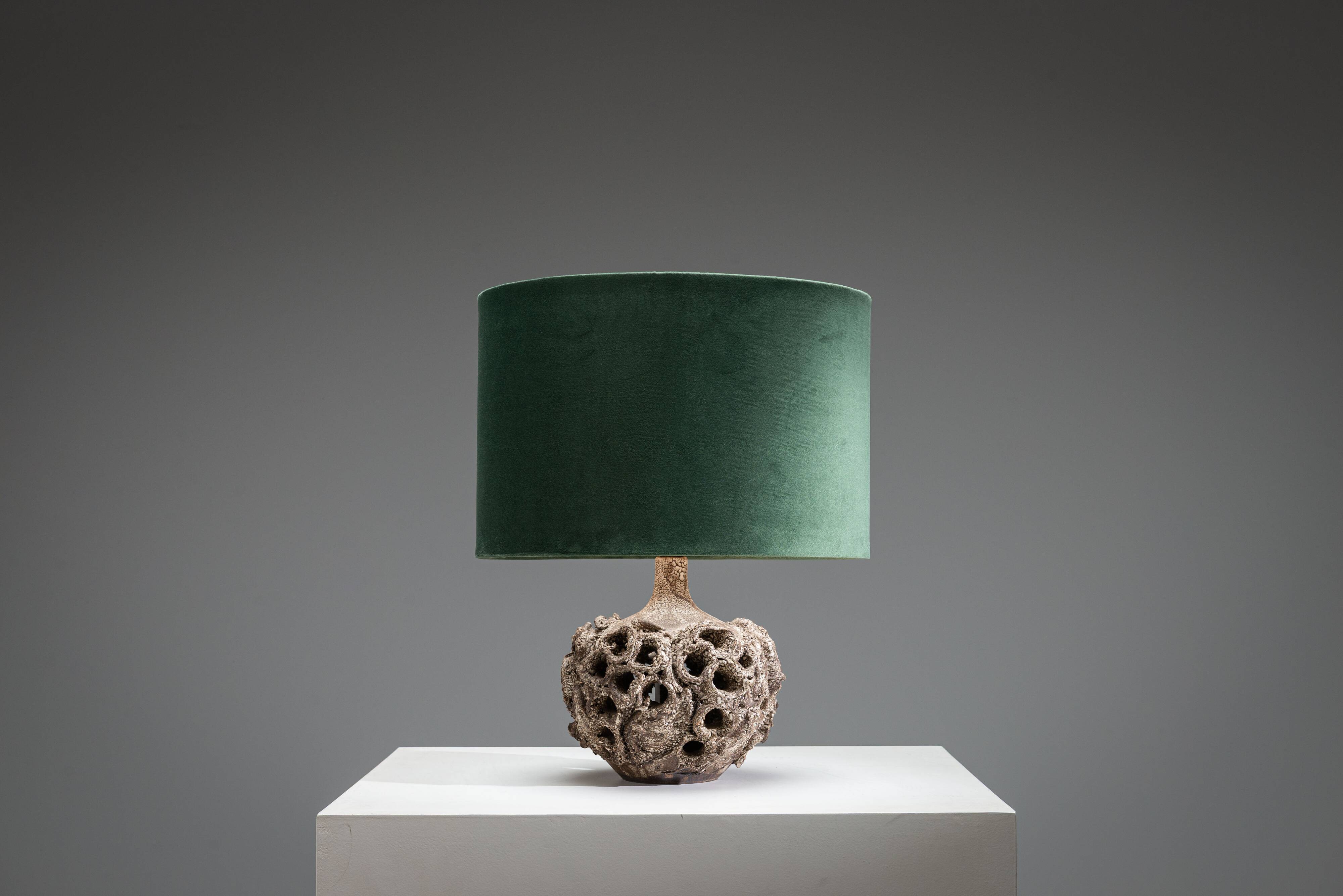 Bodil Marie Nielsen ceramic table lamp