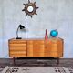 Vintage enfilade from the 1960s, 150 cm long, with 2 doors and 4 drawers.