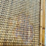 Vintage rattan trolley