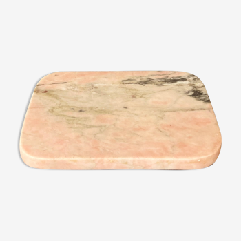 Planche à découper en marbre naturel  rose