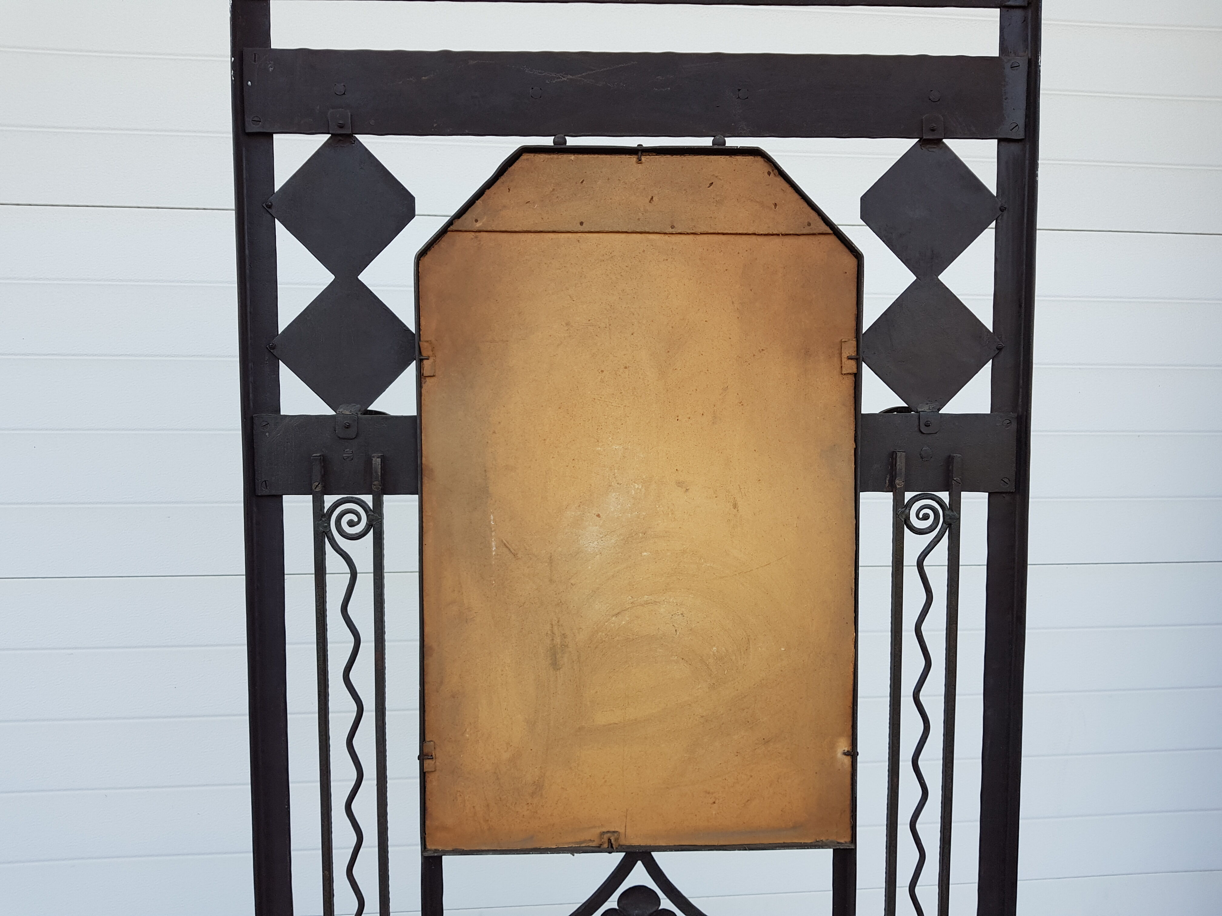Iron iron wall coat rack 1930