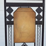 Porte-manteau mural en fer martelé années 1930