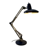 Blue desk lamp '67 G De Luxe' by Fase Madrid, Spain 1970