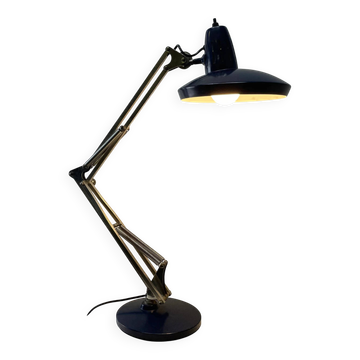 Lampe de bureau bleue '67 G De Luxe' par Fase Madrid, Espagne 1970