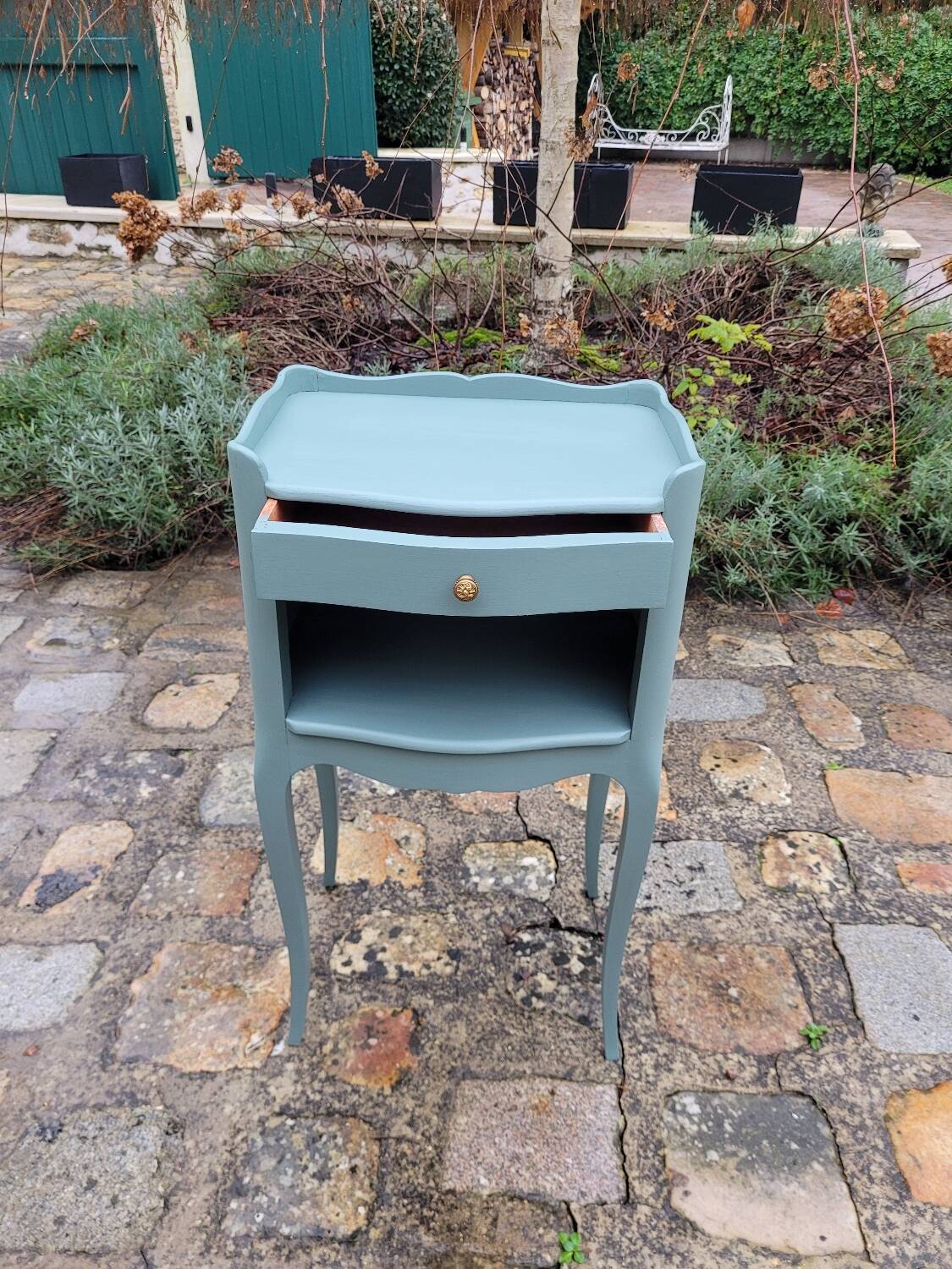 Louis XV style bedside table