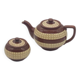 Longchamp France teapot and sugar bowl set vintage Colmar
