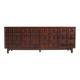 Spanish Brutalist Sideboard Credenza