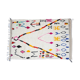 Colorful Berber carpet 250 x 140cm