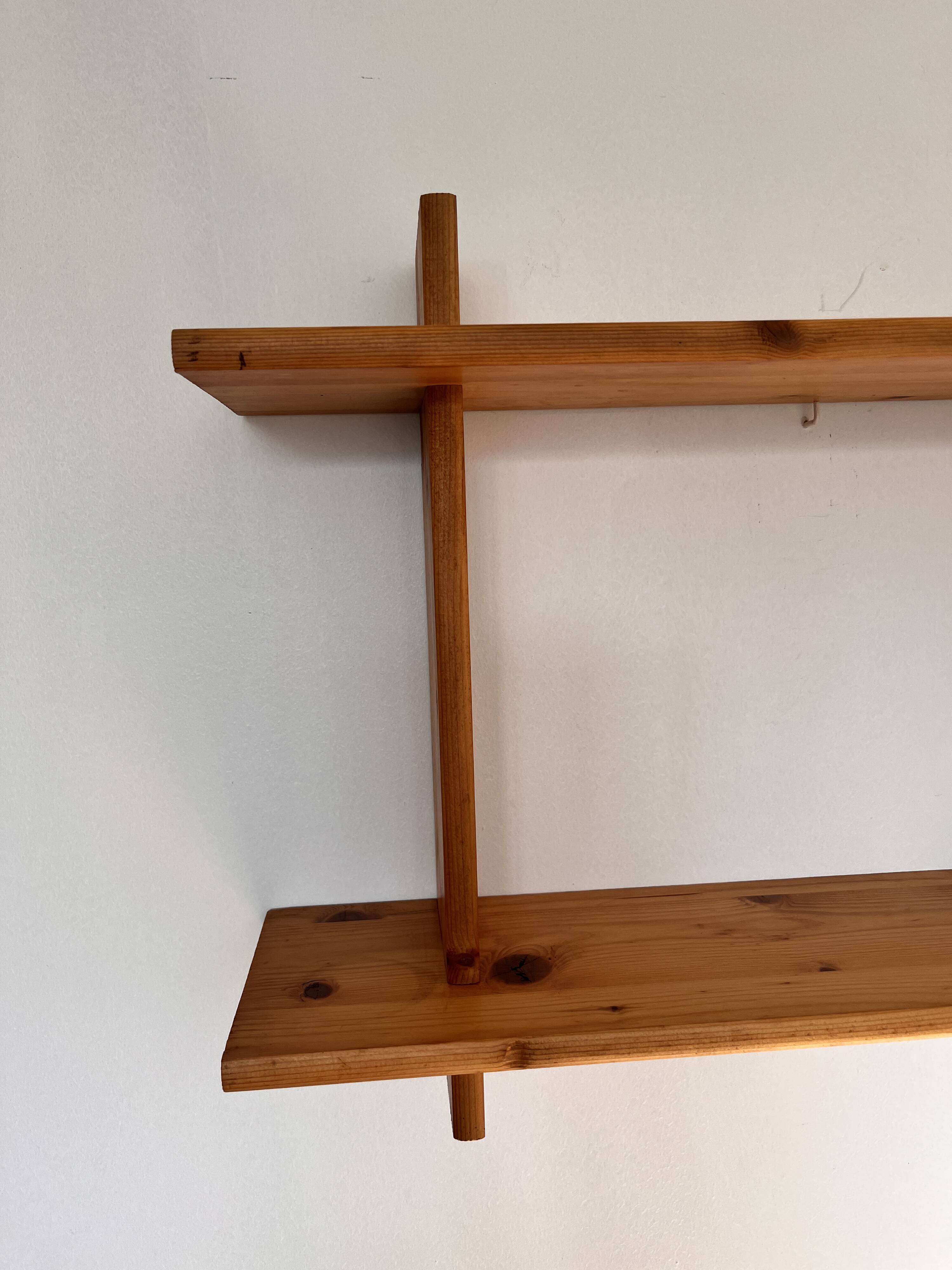 pine shelf