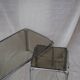 Chrome metal coffee table set