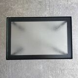 Wrought iron side table