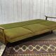 1970s English beech sofa bed