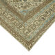 Handmade oriental contemporary 1980s 255 cm x 352 cm beige wool carpet