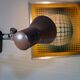 Minimalist floor lamp, adjustable spotlight, Germany 1970-80