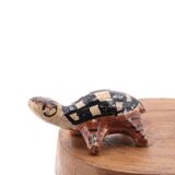 Moroccan Ideqqi ceramic turtle, 1970s