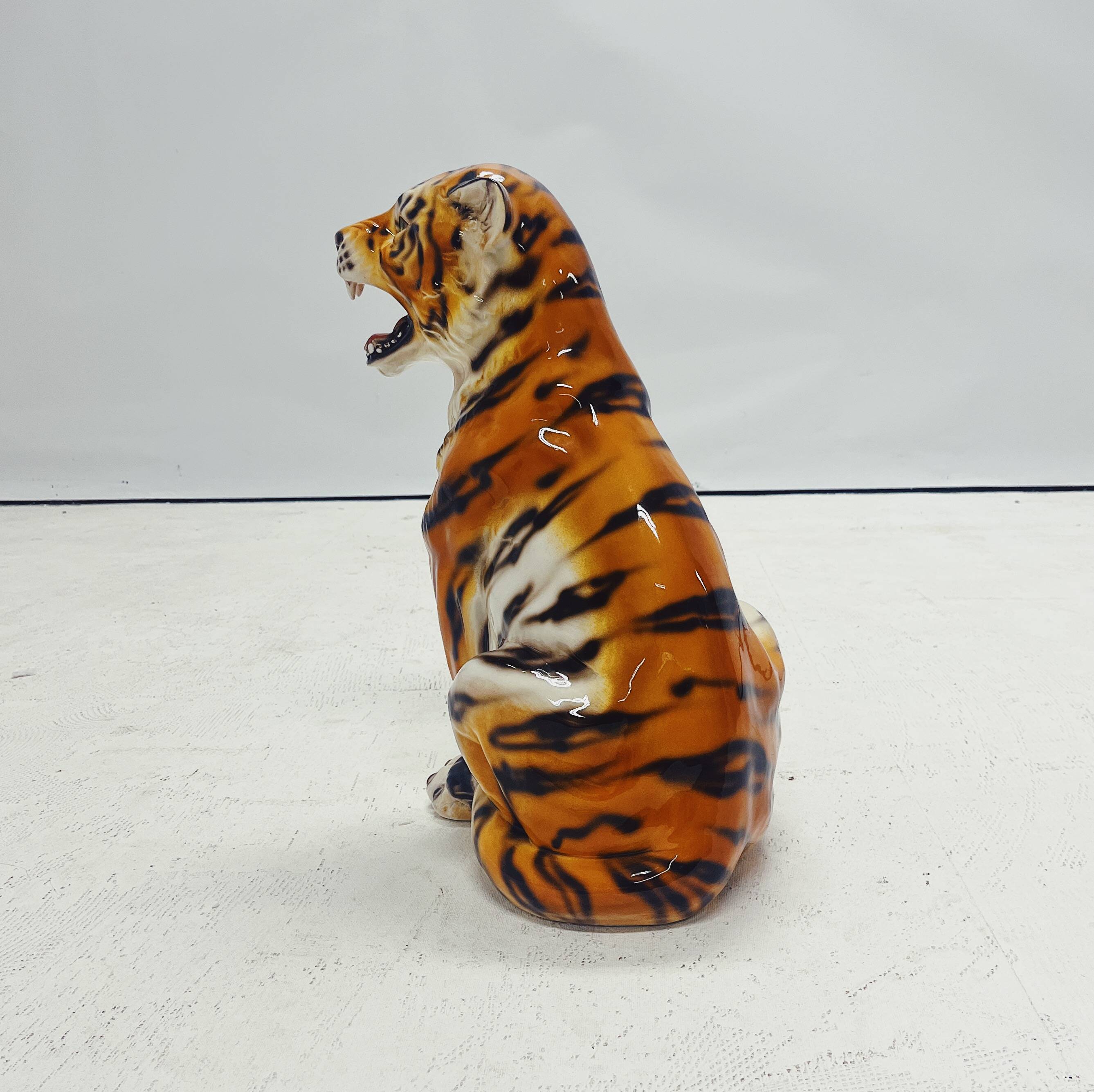 Tiger Statue Ceramic