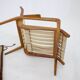 Fauteuil relax en chêne très rare des années 1960 de Jan Vanek, Tchécoslovaquie