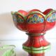 Coupe sur pied, pan keramik, allemand