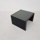 Wood , leather and glass coffee table by Walter Knoll , Germany 1970’s