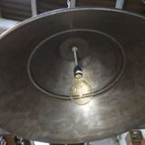 Bekaert large metal saucer pendant lamps
