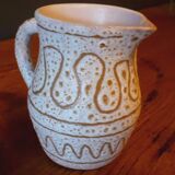 Pitcher year 50/60 ceramic by Jean Austruy (1910-2012) Vallauris